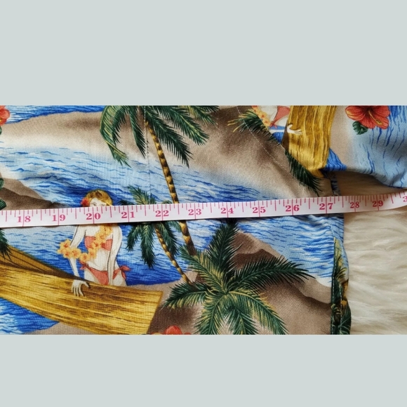 Campia Moda Mens 2XL Rayon Short Sleeve Button-Up - Picture 7 of 8